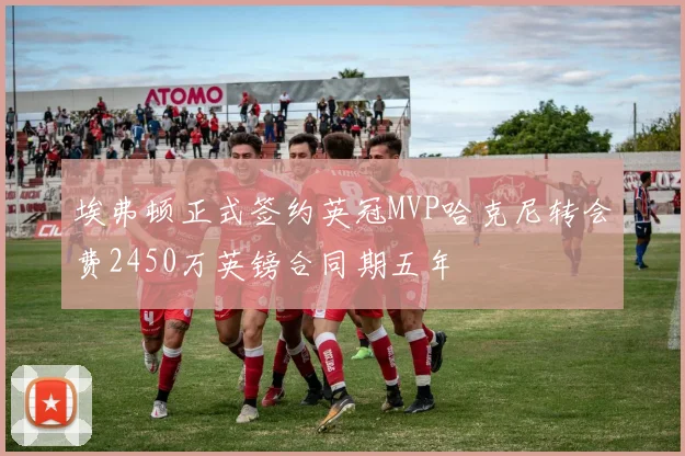 埃弗顿正式签约英冠MVP哈克尼转会费2450万英镑合同期五年